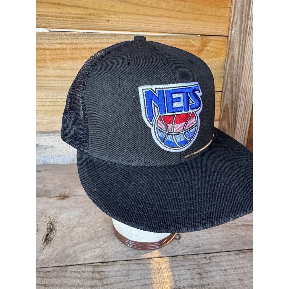 New Jersey Nets SnapBack Hat, Hardwood Classic, New Era HWC NBA One Size‎
